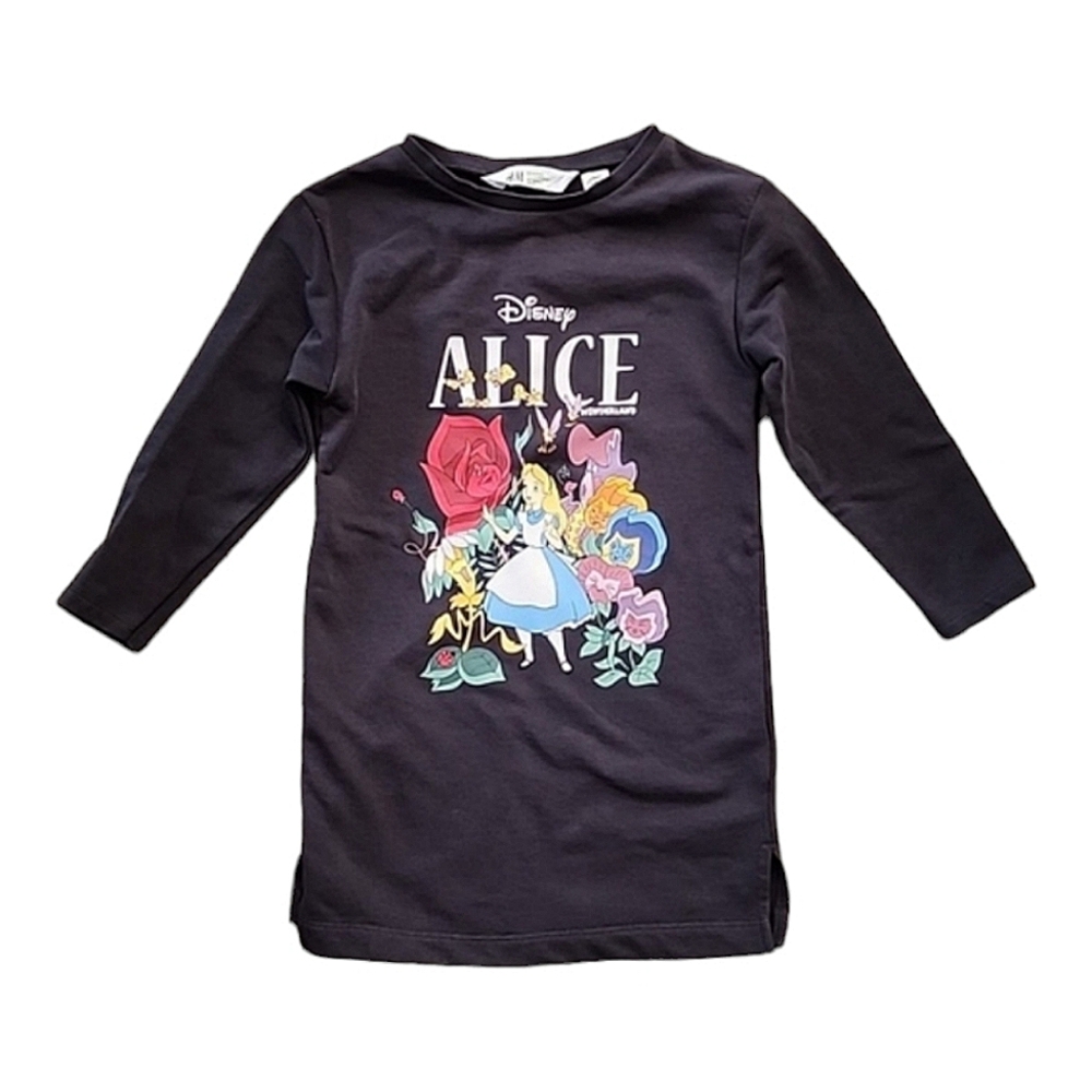 H&M Alice In Wonderland sweater dress size 6